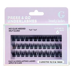 G Beauty Lashes Press & Go Underlashes - Rave - 1 stk.