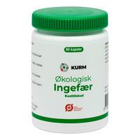 Kurm Ø Ingefær - 60 kaps.
