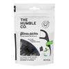 The Humble Co. Dental Floss Picks, charcoal - 50 stk.