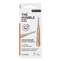 The Humble Co. mellemrumsbørste str. 1, orange - 6 stk.