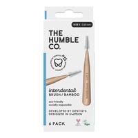 The Humble Co. mellemrumsbørste str. 3, blå - 6 stk.