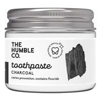 The Humble Co. naturlig tandpasta i glas, charcoal - 50 ml