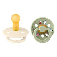 BIBS x Moomin Colour Latex Friends Latex - Ivory mix - Str. 2