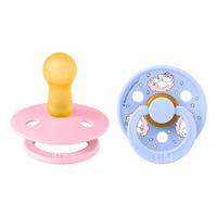 BIBS x Moomin Colour Latex Dreaming - Baby Pink mix - Str. 2