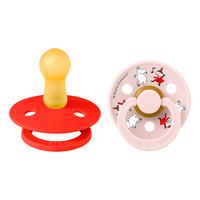BIBS x Moomin Colour Latex Dancing - Candy Apple mix - Str. 2