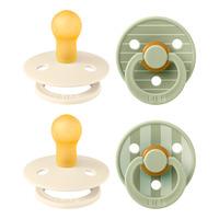 BIBS Studio Colour Pin Ivory Vanilla Mix/Pin Sage Mix - Str. 1