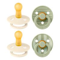 BIBS Studio Colour Pin Ivory Vanilla Mix/Pin Sage Mix - Str. 2