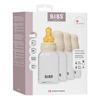 BIBS Baby Bottle Round Latex 150 ml Ivory - 4 stk.