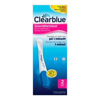 Clearblue Hurtig Graviditetstest - 2 stk.