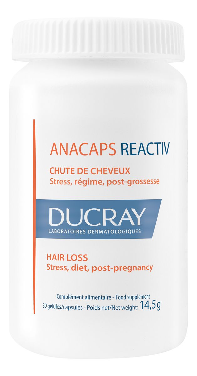 DUCRAY Anacaps Reactiv kapsler - 30 kaps.