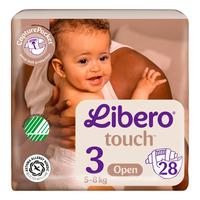 Libero Touch 3 Åben Ble 5-8 kg. - 28 stk.