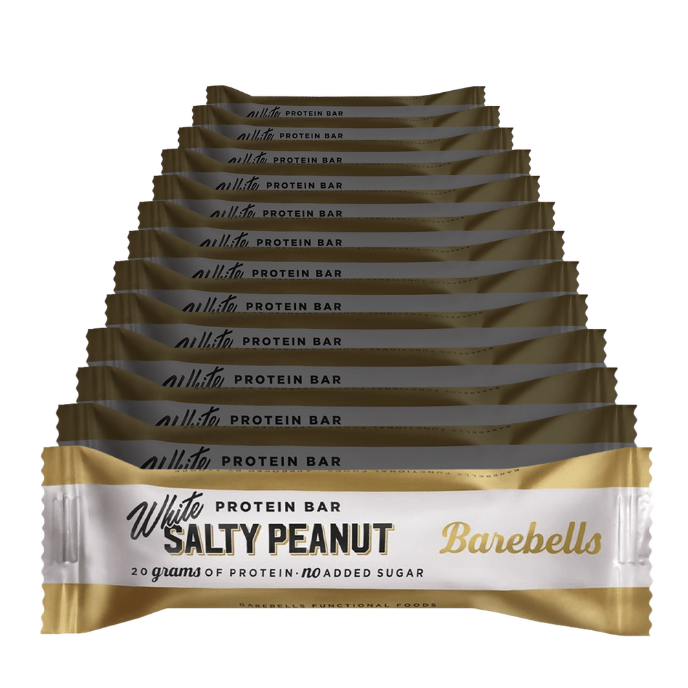 Køb Barebells Proteinbar White Salty Peanut - 12 stk. | Med24.dk