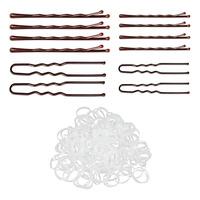 SOHO Hårnåle Brun - 300 stk.