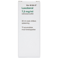 Laxoberal 2care4 7,5 mg/ml oral dråbeopløsning - 30 ml.