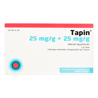 Tapin creme 2,5% + 2,5% creme