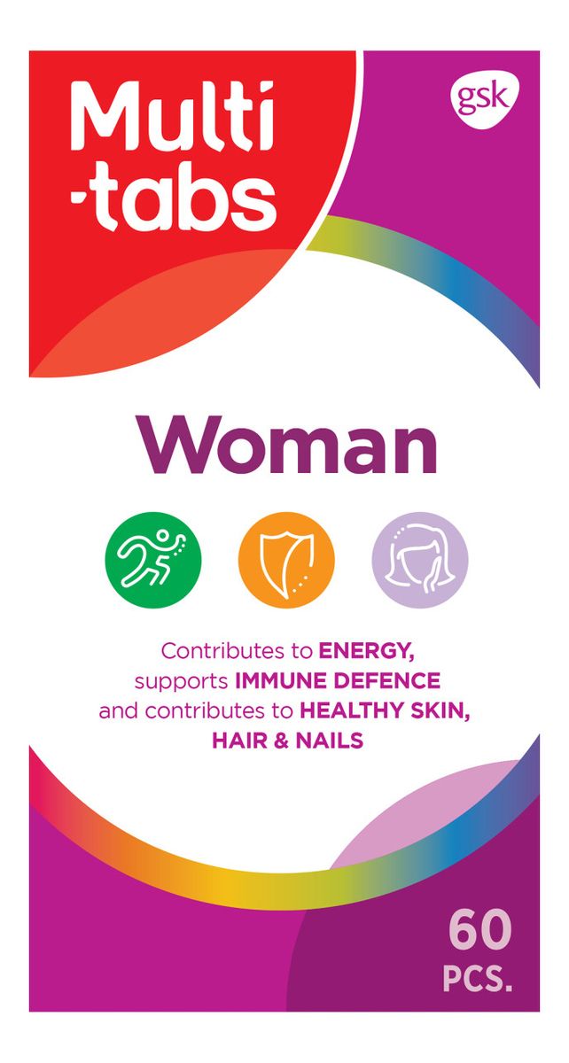 Multi-Tabs Woman - 60 tabl.
