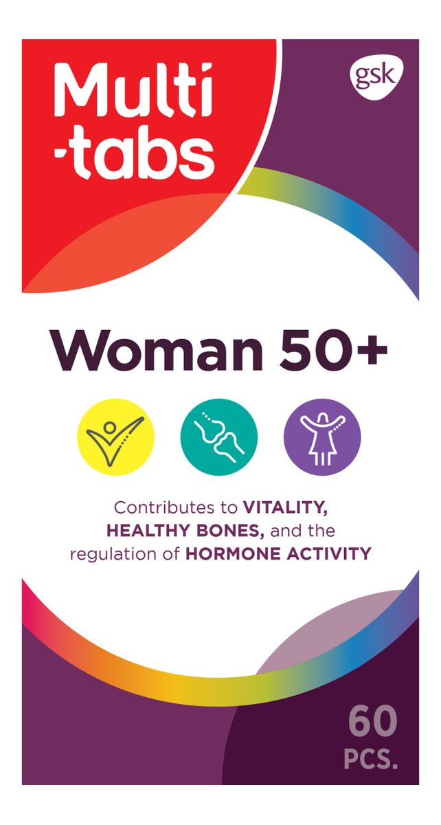 Multi-Tabs Woman 50+ - 60 tabl.