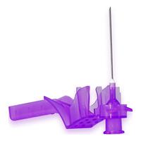 KD-fine sikkerhedskanyle 24Gx1" 0,55x25mm (lilla) - 100 stk.