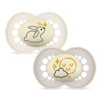 MAM Original Night Sut 6-16 mdr., Neutral - 2 stk.