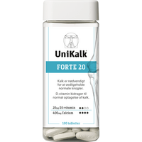 UniKalk Forte 20 - 180 tabl.