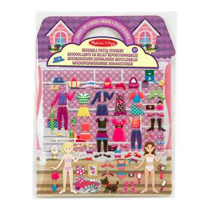 Melissa & Doug Puffy Klistermærker Genanvendelige - Dress Up - 1 stk.