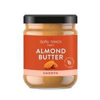 Guru Snack Organic Almond Butter  - 250 g.
