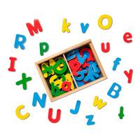 Melissa and Doug Magnetisk Træalfabet - 1 stk.