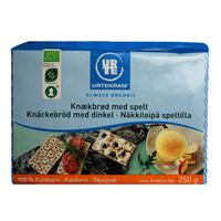 Urtekram Food Fuldkornsknækbrød m. Spelt Ø - 250 g.