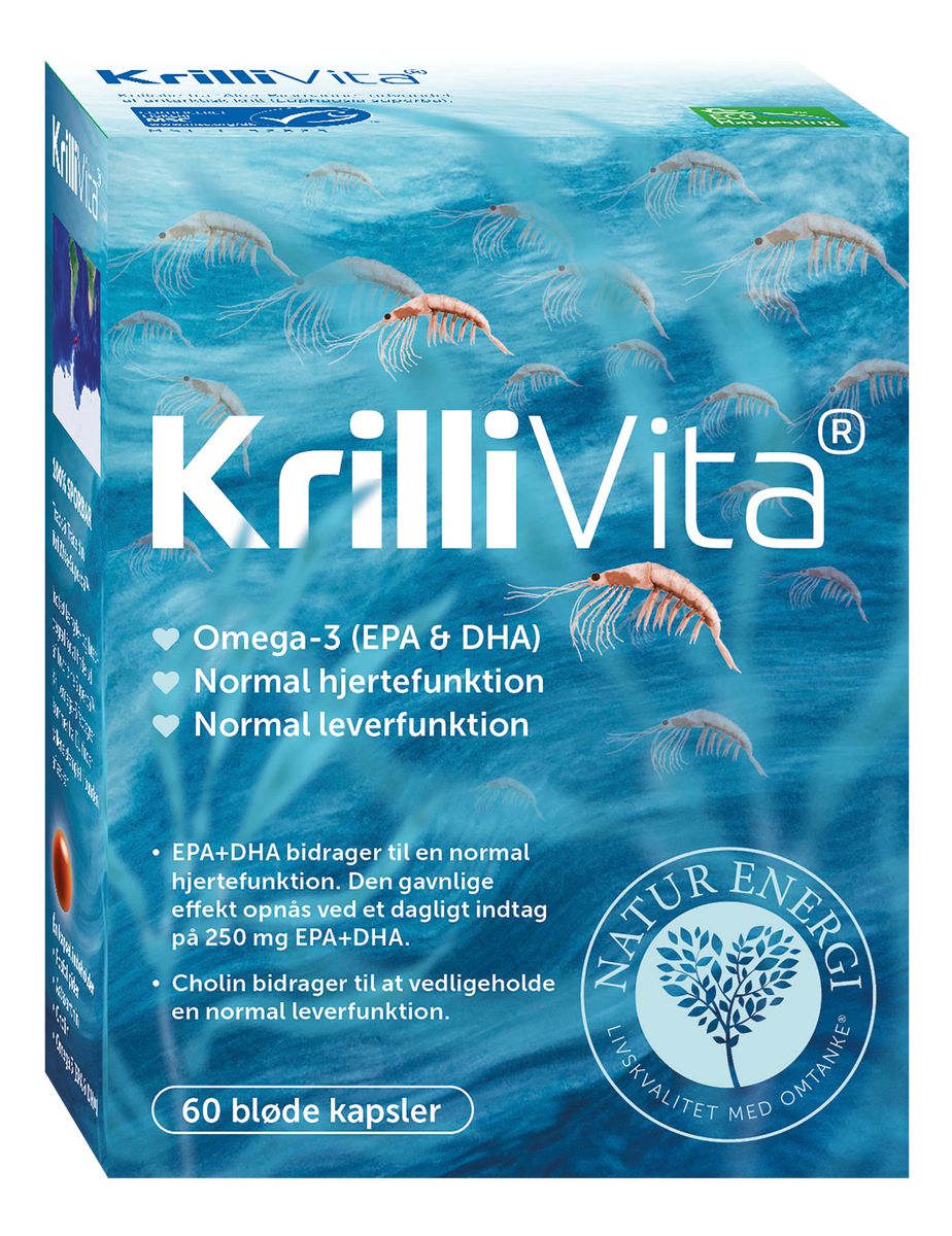 KrilliVita 590 mg - 60 kaps.