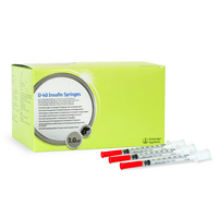 Prozinc U-40 Insulin Syringes 1 ml. - 120 stk.