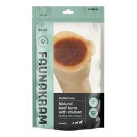 Faunakram Natural Beef Bone stuffed with 90% Chicken - 200 g.