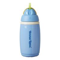 Tommee Tippee Natural Start Termodrikkedunk m. sugerør 266 ml. - Blå - 1 stk.
