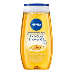 Nivea Rich Care Shower Oil - 200 ml.
