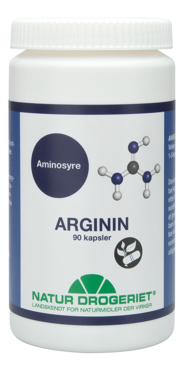 Natur-Drogeriet Arginin - 90 kaps.
