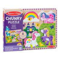 Melissa & Doug Puslespil - Enhjørning - 1 stk.