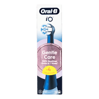 Oral-B iO Gentle Care Børstehoveder Sort - 4 stk.