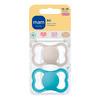 MAM Air Silicone Blue 16-36 mdr. - 2 stk.