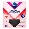 Libresse Menstruationstrusse Hipster Black - S