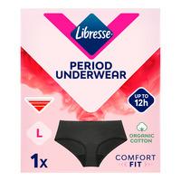 Libresse Menstruationstrusse Hipster Black - L