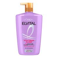 L'Oréal Paris Elvital Hyaluron Plump Shampoo - 1000 ml.