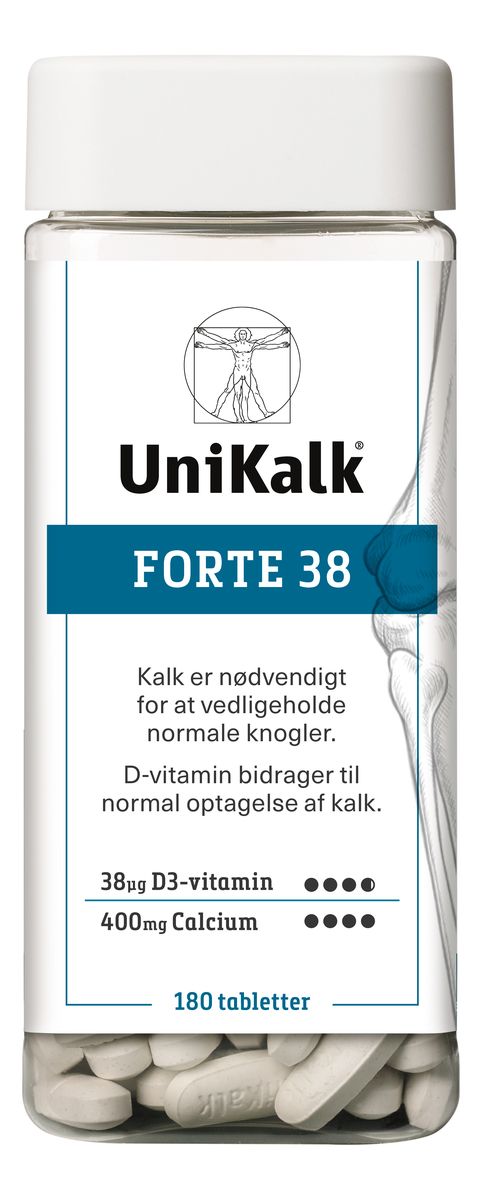 UniKalk Forte 38 - 180 tabl.