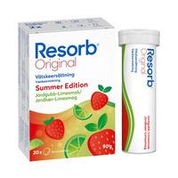 Resorb Original Jordbær-Lime - 2 x 10  stk.