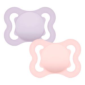 MAM Air Silikone Sut Lilla/Neutral 0-6 mdr. - 2 stk.