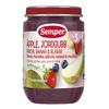 Semper Frugtpure m. jordbær, æble, pære, banan og blåbær 5+ mdr Ø - 190 g.