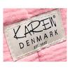 Karen Toilettaske m. tekstur - Pink - 1 stk.