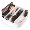 Gillian Jones Makeuporganizer m. 4 rum - Hvid - 1 stk.