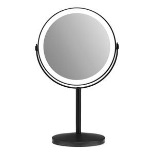 Gillian Jones Spejl m. lys - Sort - 1 stk.