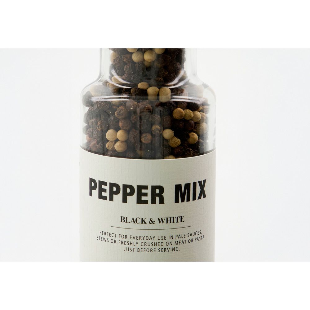 Køb Nicolas Vahé Pepper Mix - Black & White - 160 g. | Med24.dk