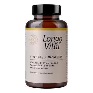 Longo Vital Daily Essentials D-vit. Magnesium - 60 tabl.