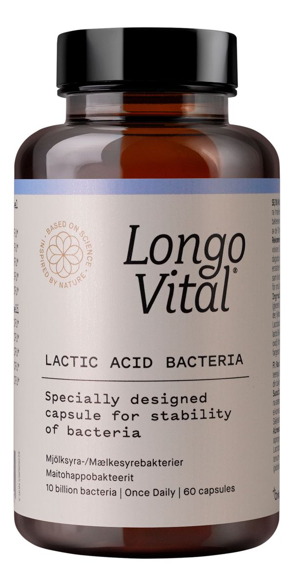 LongoVital Daily Essentials Lactic - 60 kaps.
